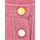 Cardigan Boutons Multicouleurs-Vieux Rose